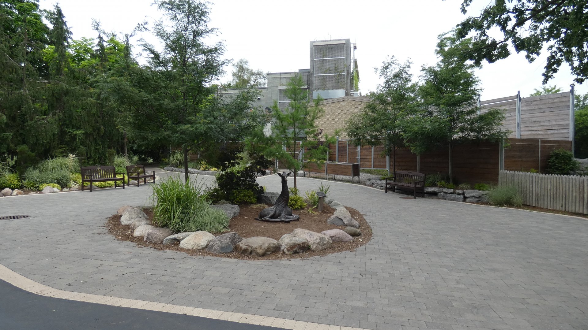 Giraffe Building, African Grasslands - July 2022