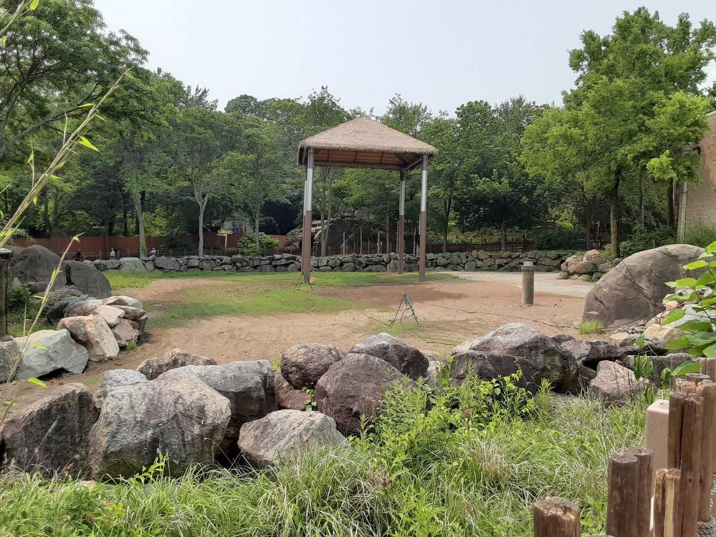 Giraffe Exhibit- New Shade Structure