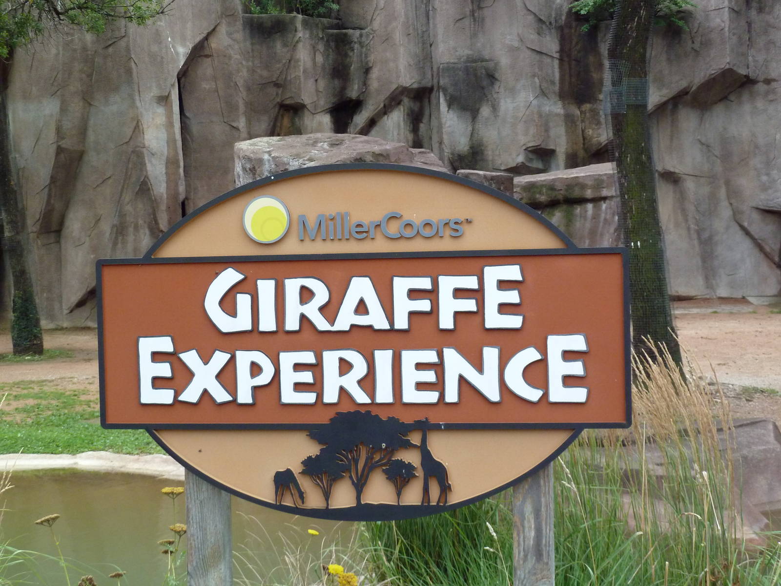 Giraffe Exhibit - Sign