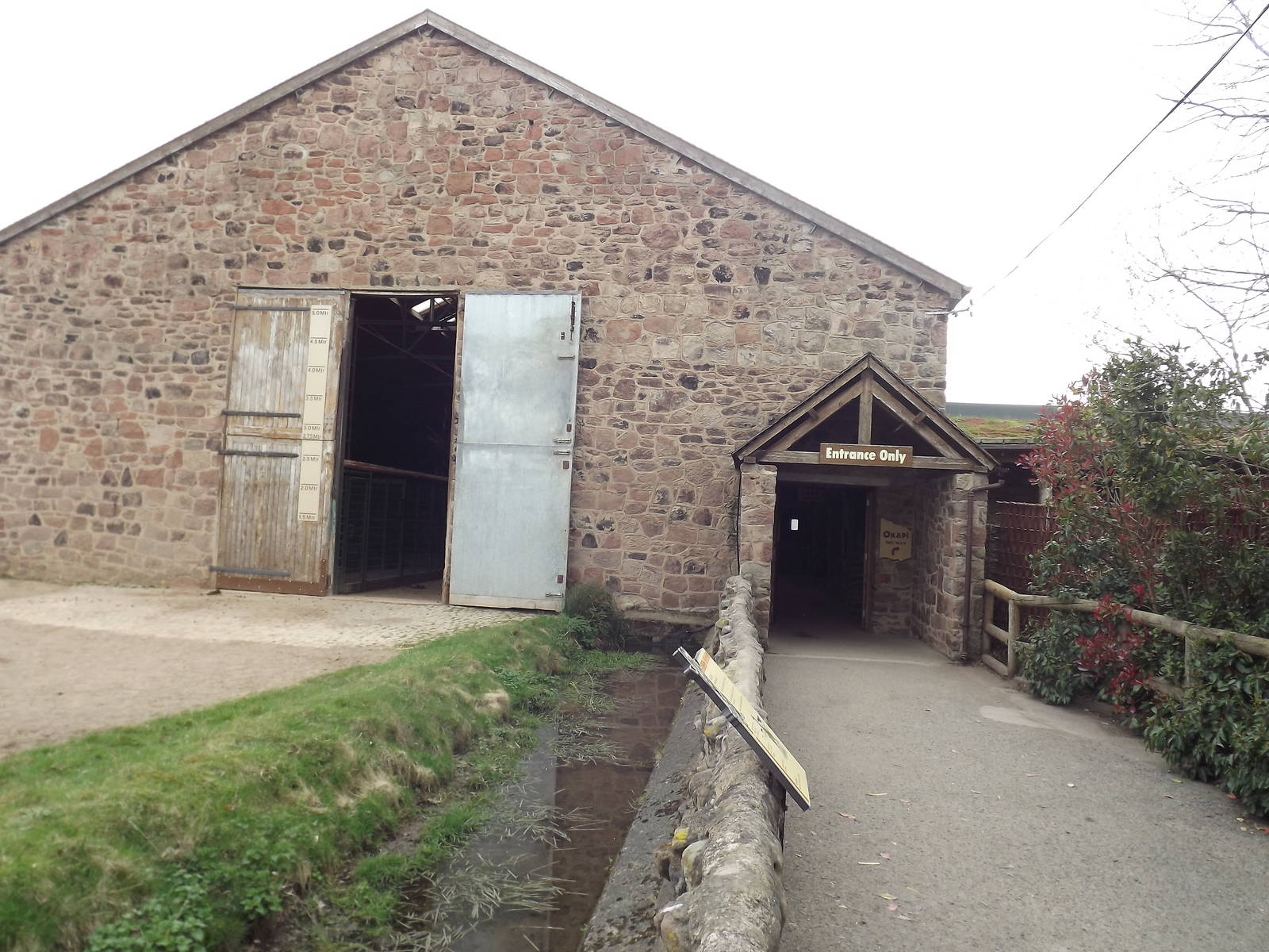Giraffe House at Chester Zoo 31/03/12