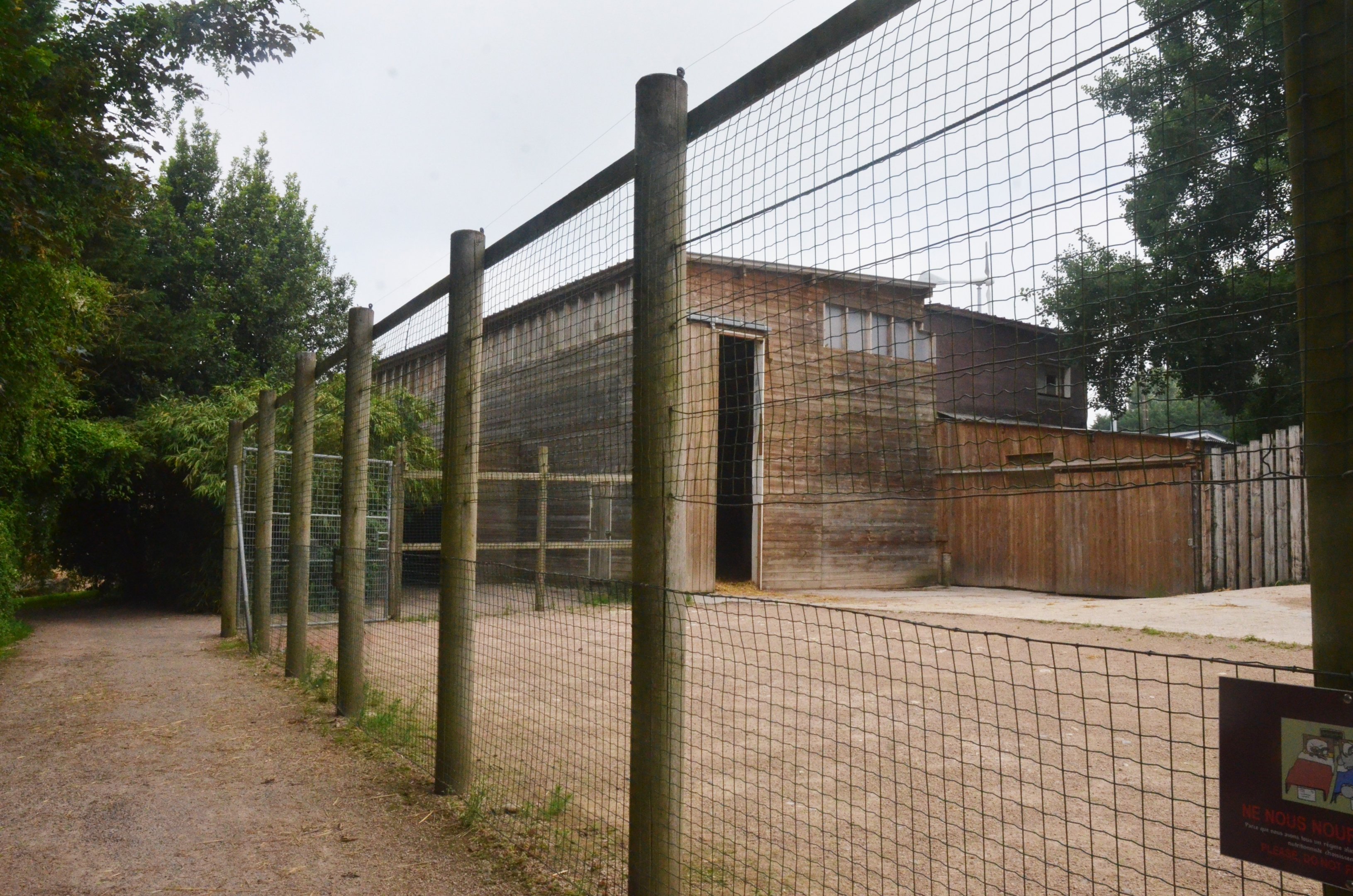 Giraffe House Exterior at CERZA, 10/06/18