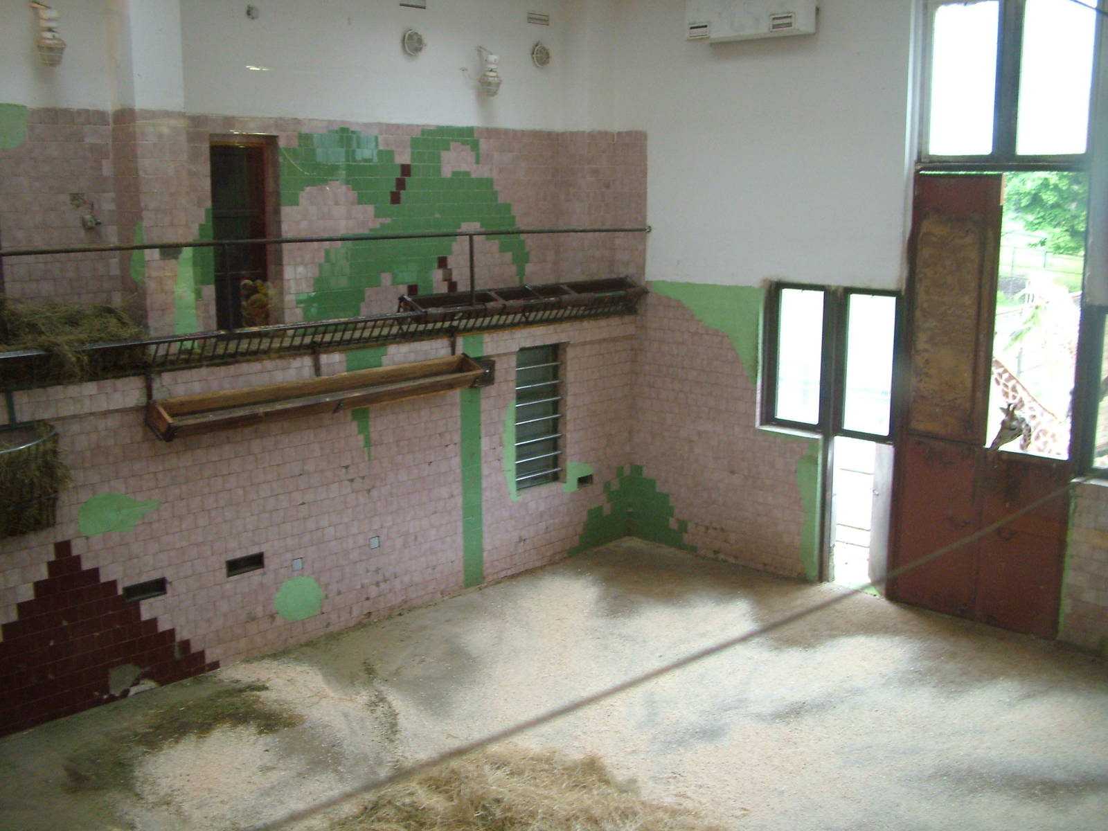 Giraffe House interior at Olomouc 30/05/09