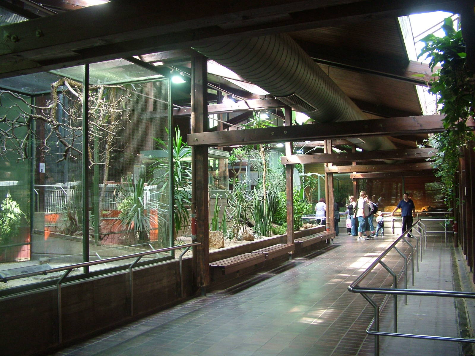 Giraffe House Interior at Wilhelma, Stuttgart 02/09/10