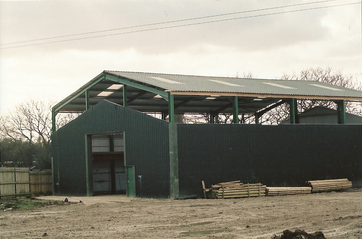 Giraffe House under construction winter opening 2005/06