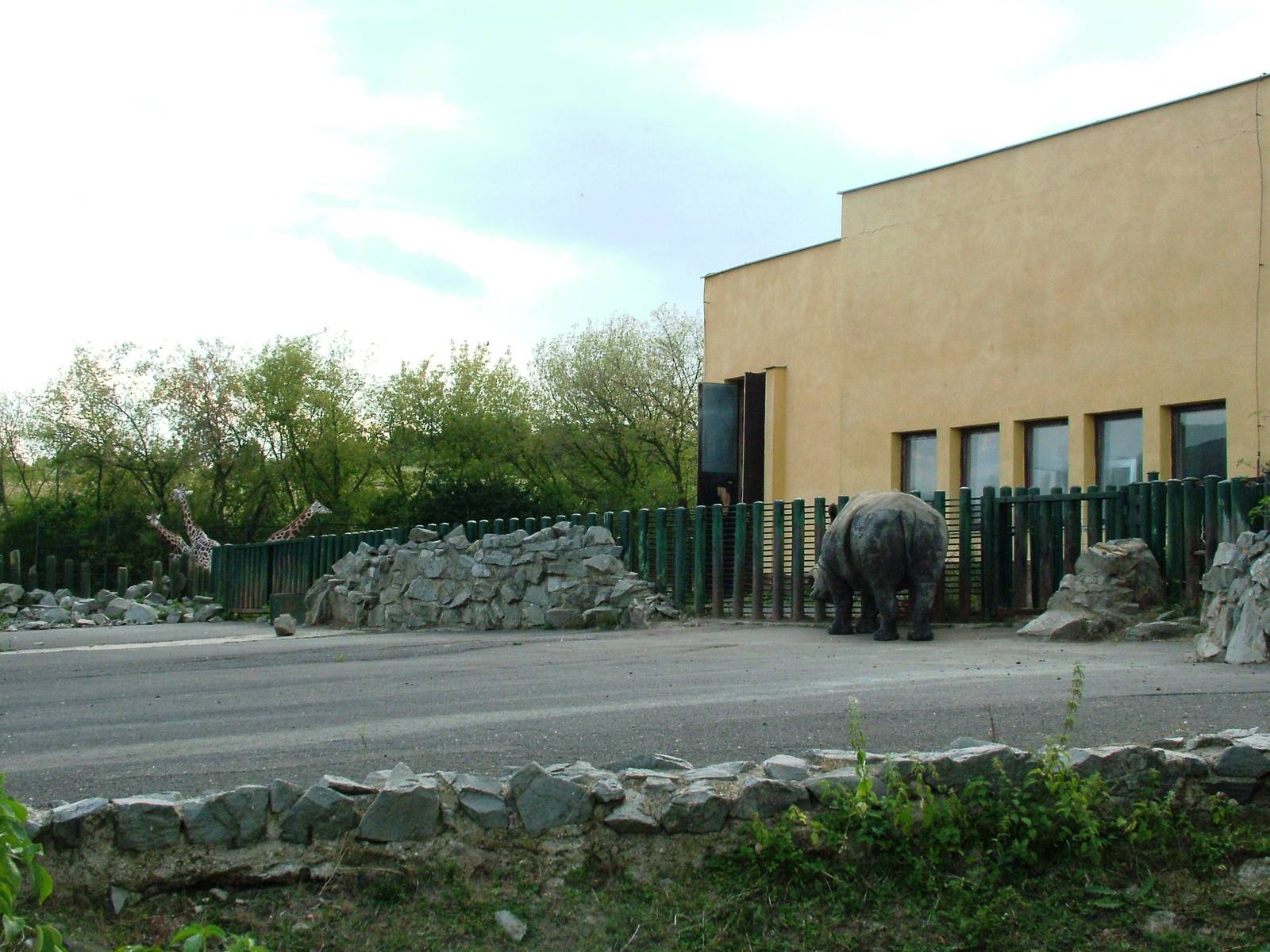 Giraffe/Rhino/Antelope House at Usti, 29/08/12