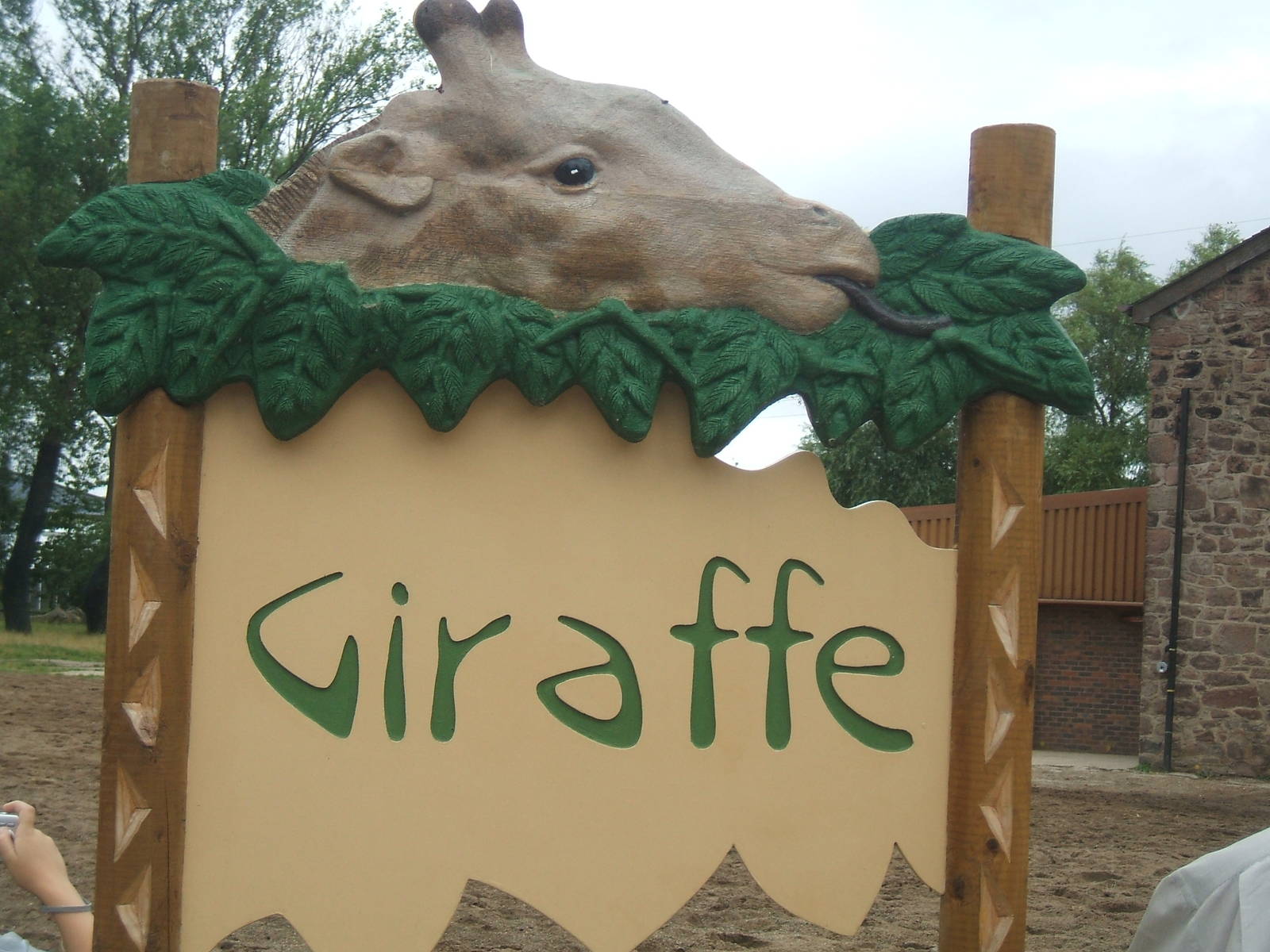 Giraffe sign
