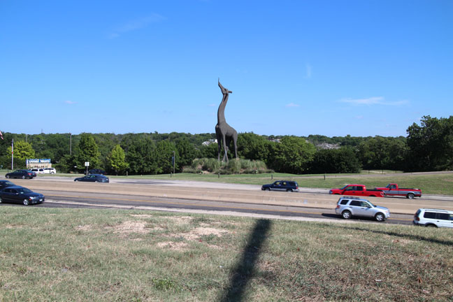 giraffe statue