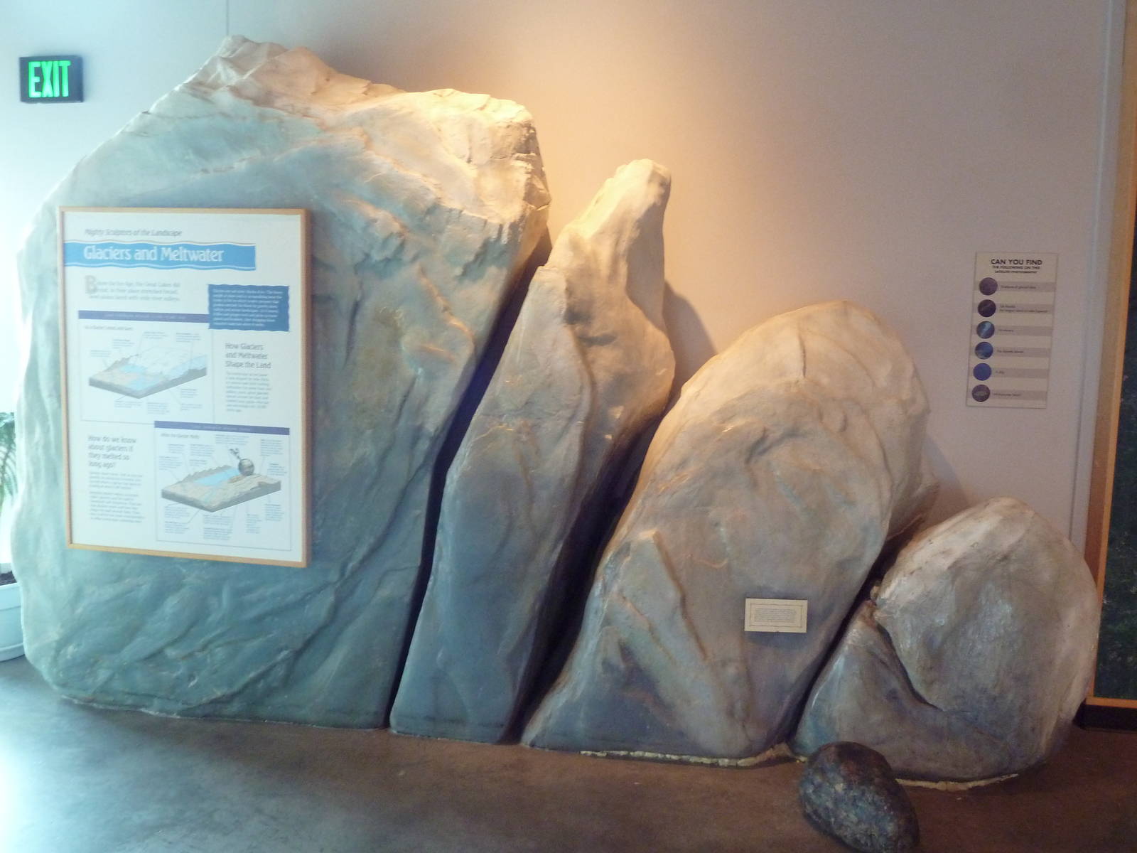 Glacial Meltwater Exhibit