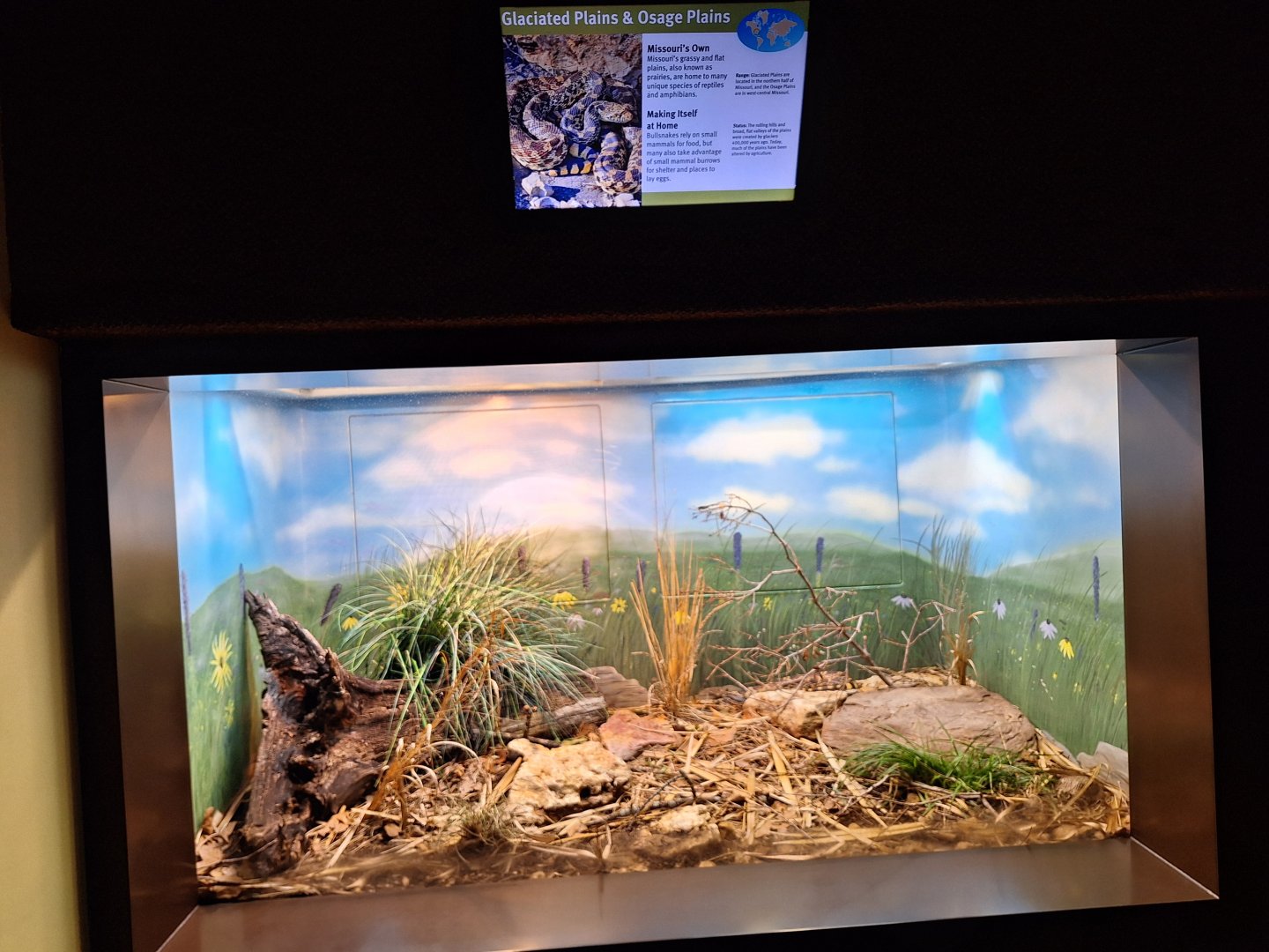 Glaciated and Osage plains enclosure