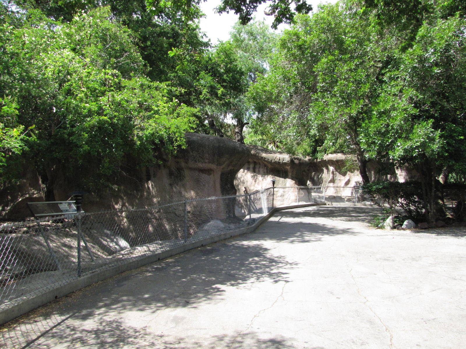 Gladys Porter Zoo 2010 - Front of ungulate exhibits