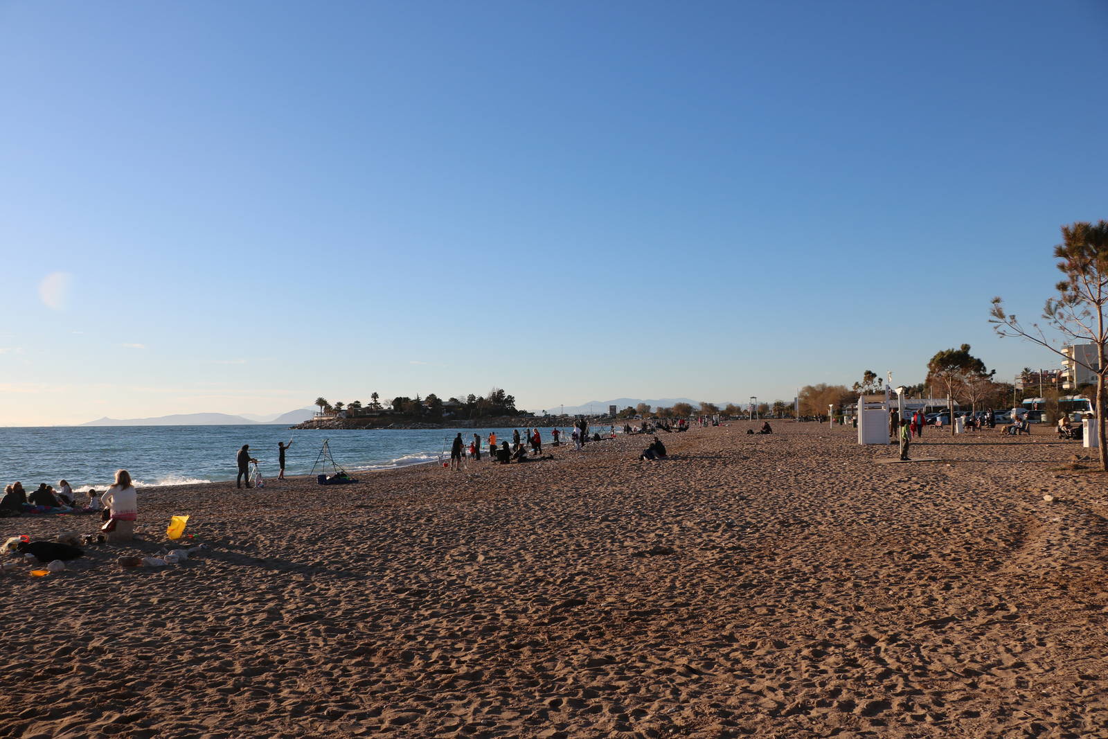 Glyfada beach, February 2016