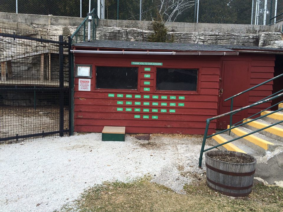 Goat Barn and Donor Wall