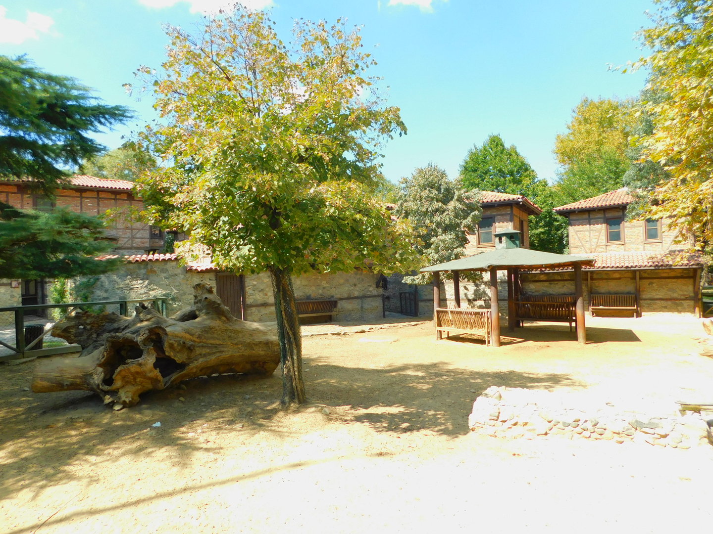 Goat Enclosure which is a part of the Turkish Village Section