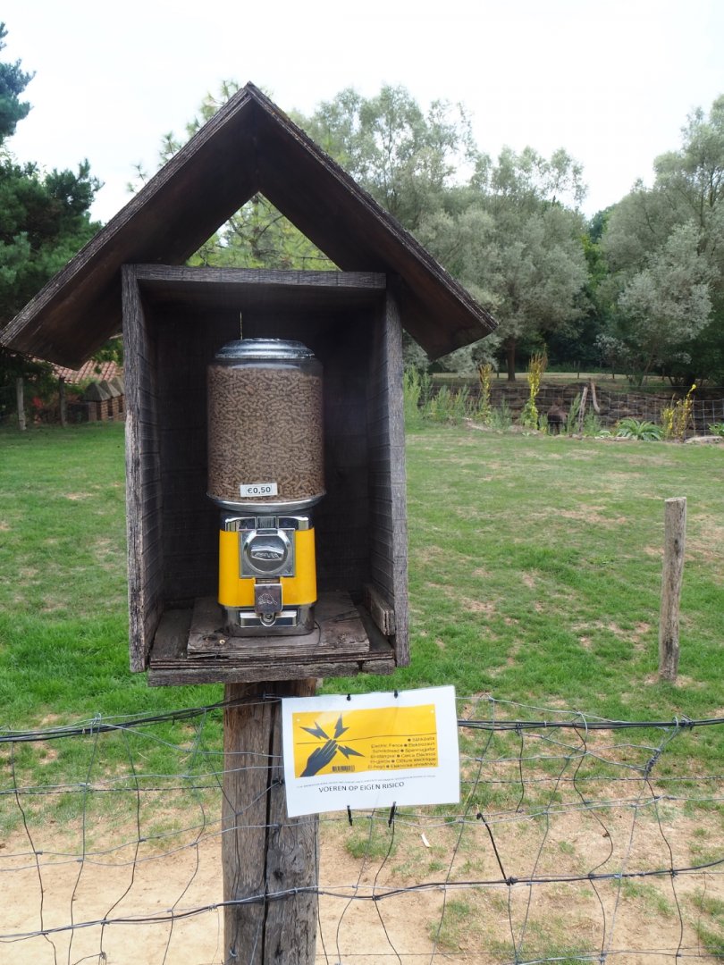 Goat pellet dispenser (Aug 28th, 2018)