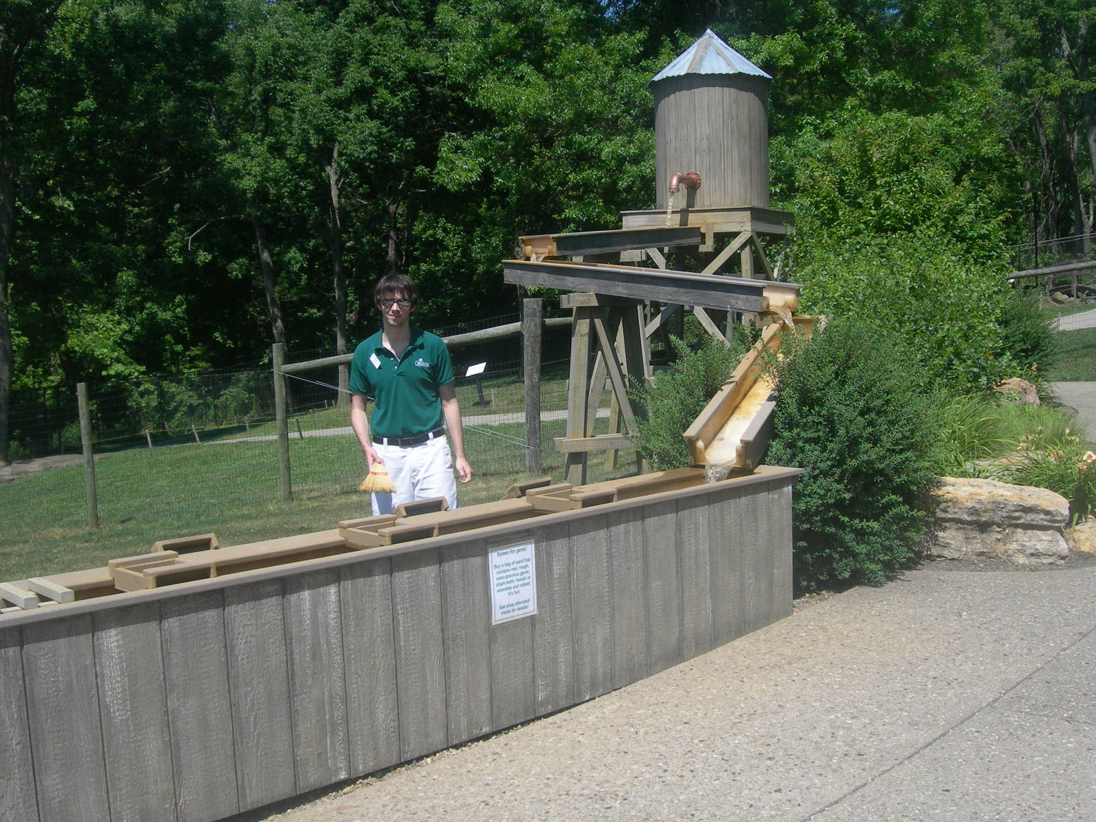 Gold Mine station for kids