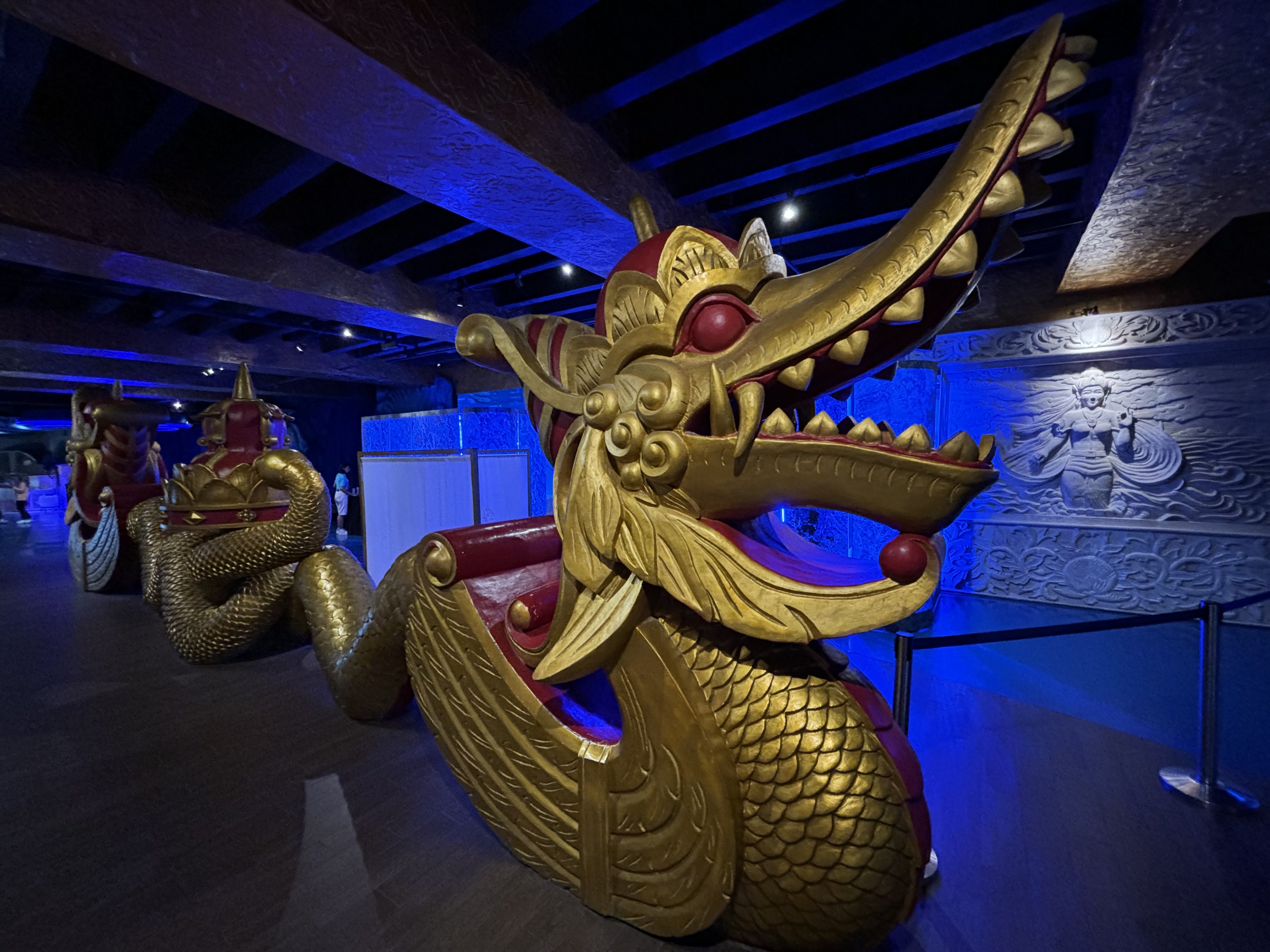Golden Dragon Statue