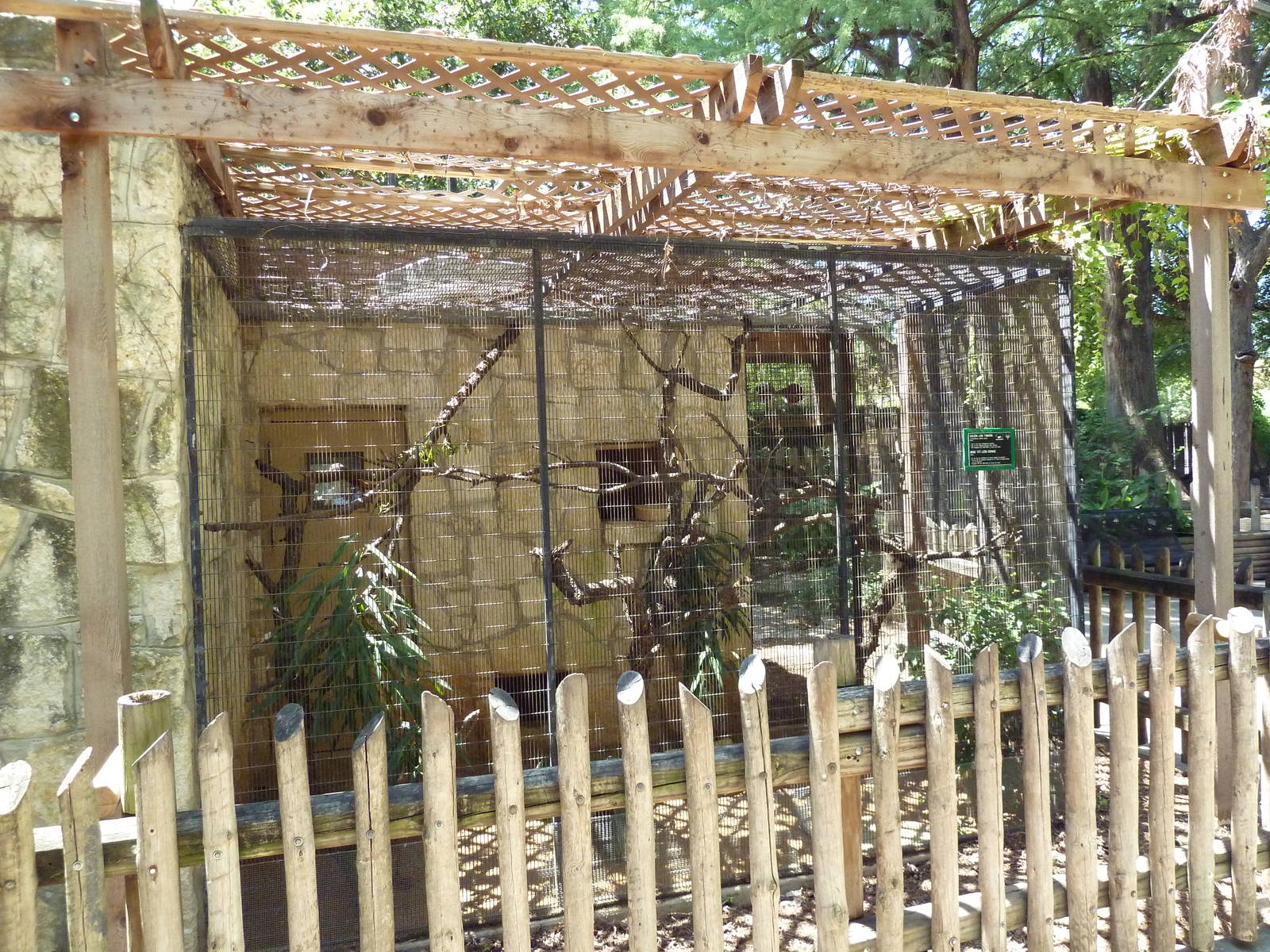 Golden Lion Tamarin Exhibit