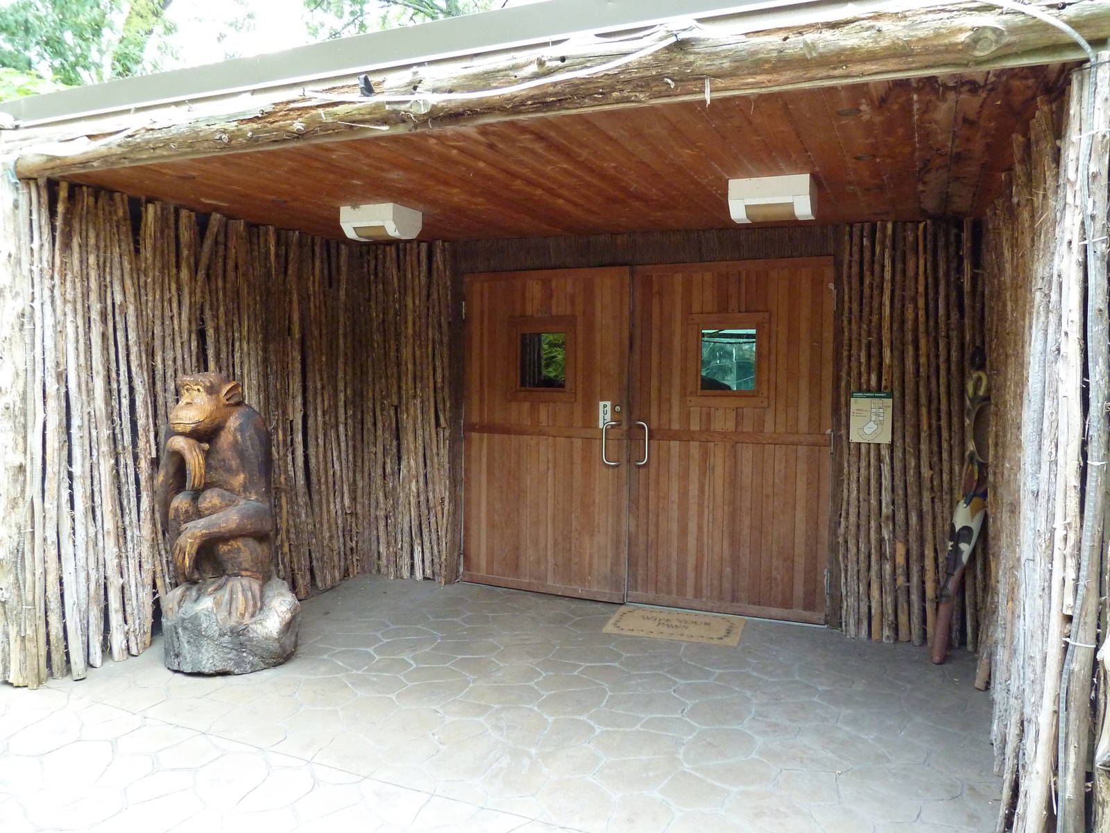 Gombe Forest - Entrance