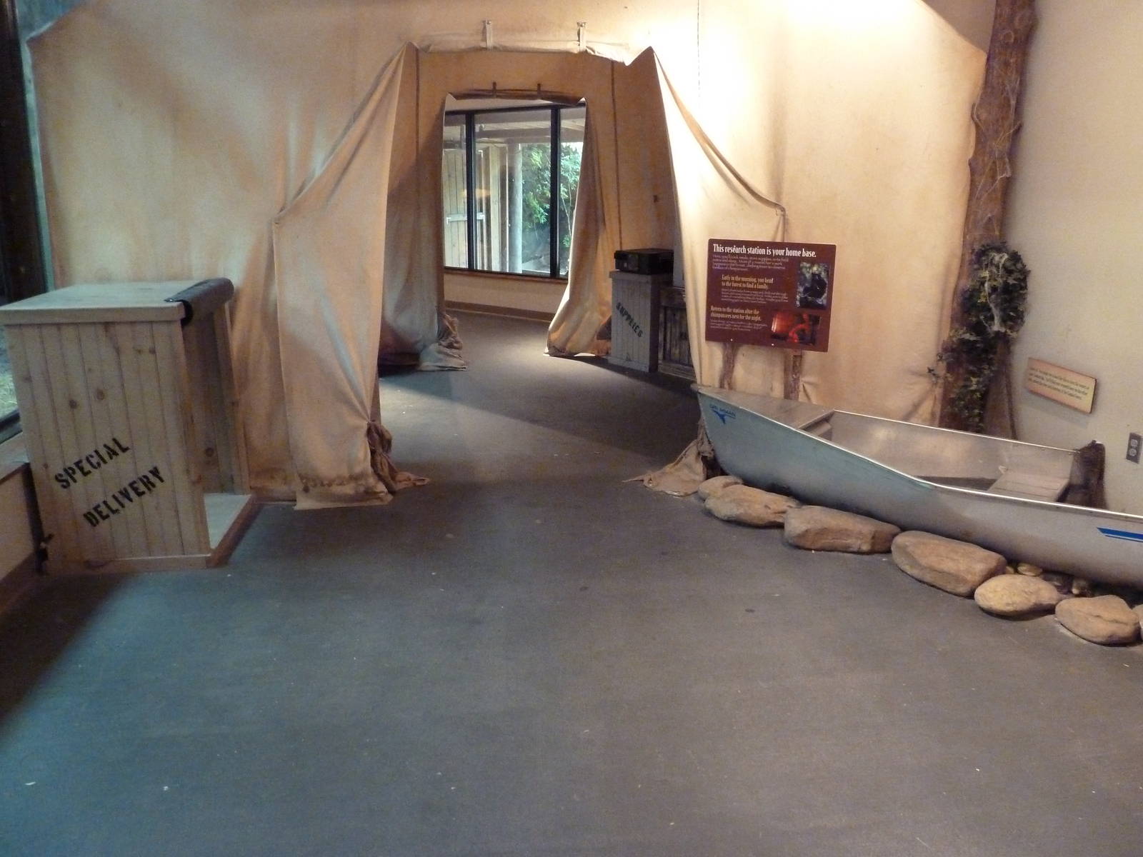 Gombe Forest - Research Tent