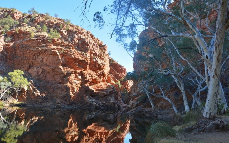 Gorge in Central Australia