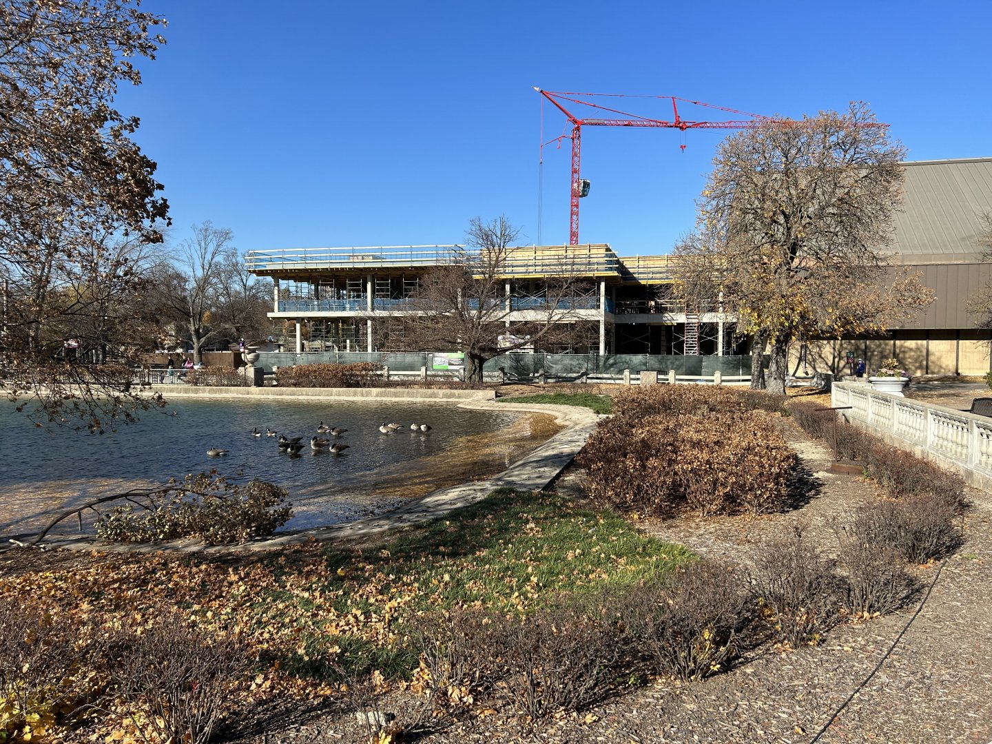 Gorilla Conservation Center Construction