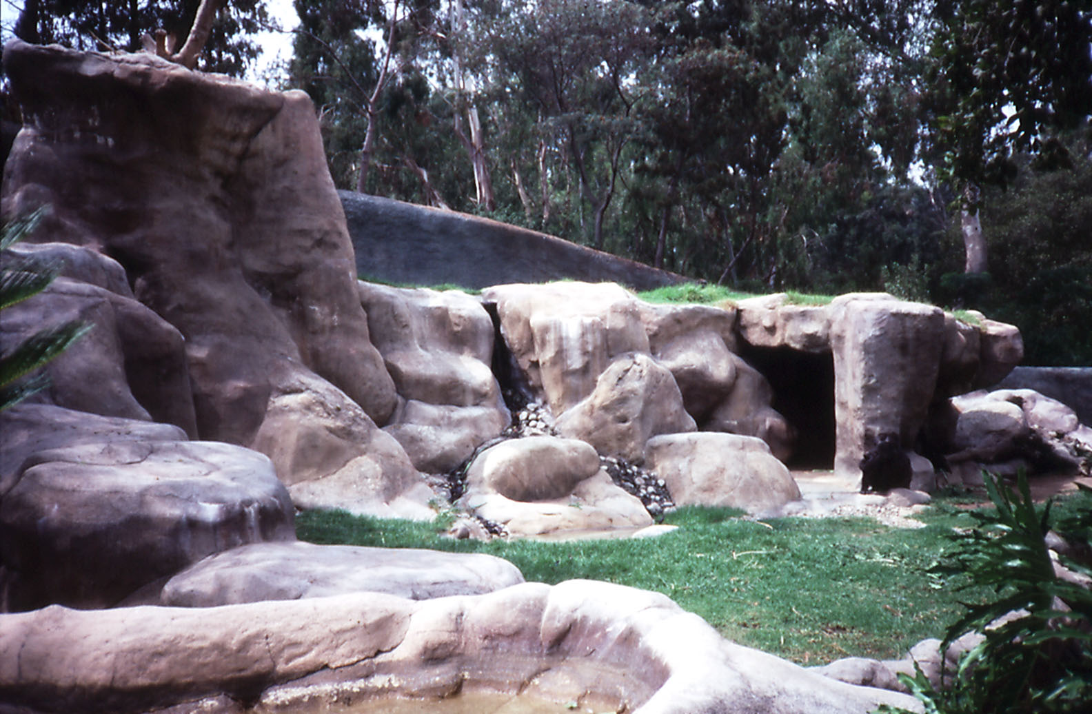 Gorilla exhibit - 1987