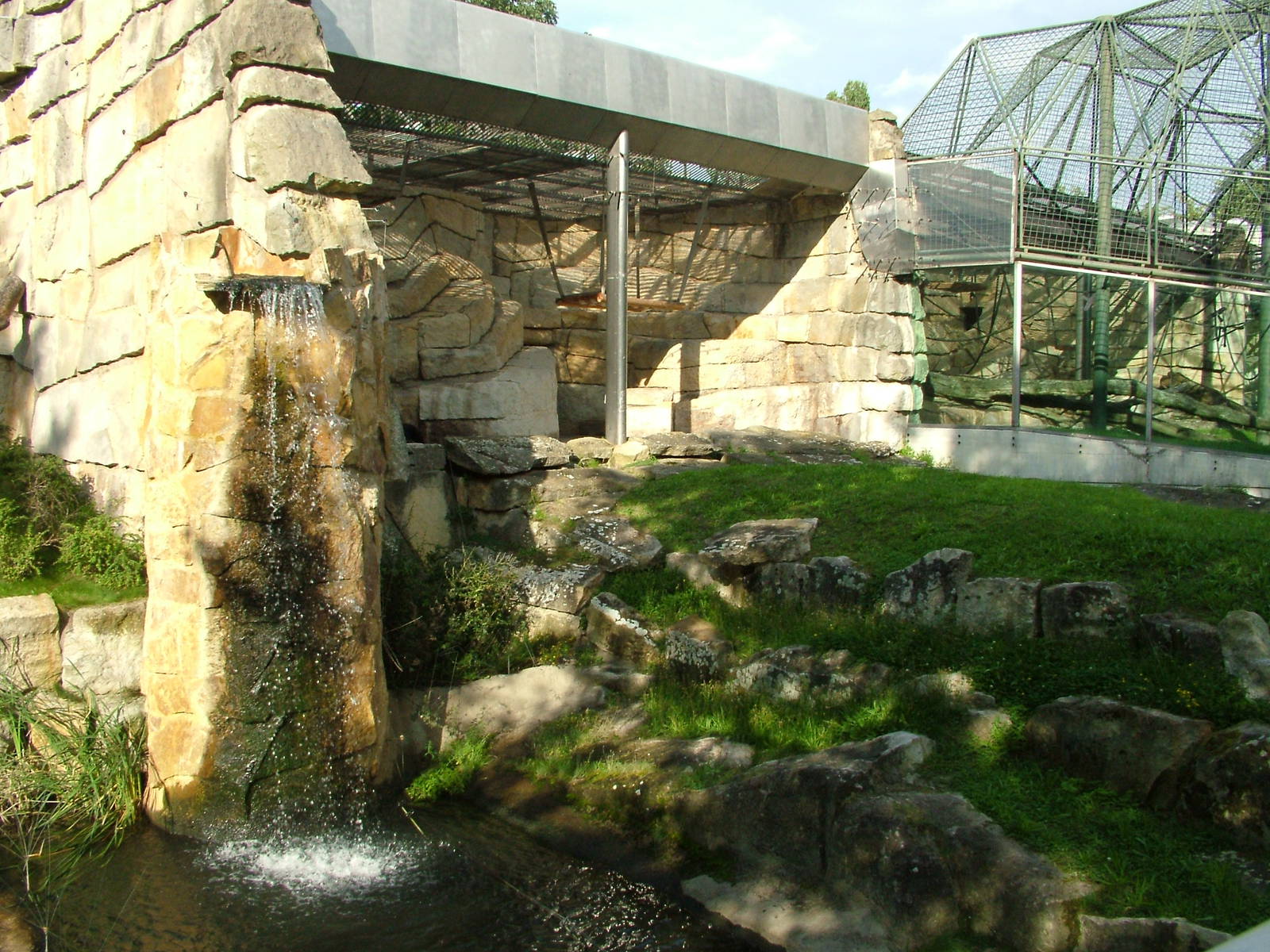 Gorilla Exhibit at Berlin Zoo, 31/08/11