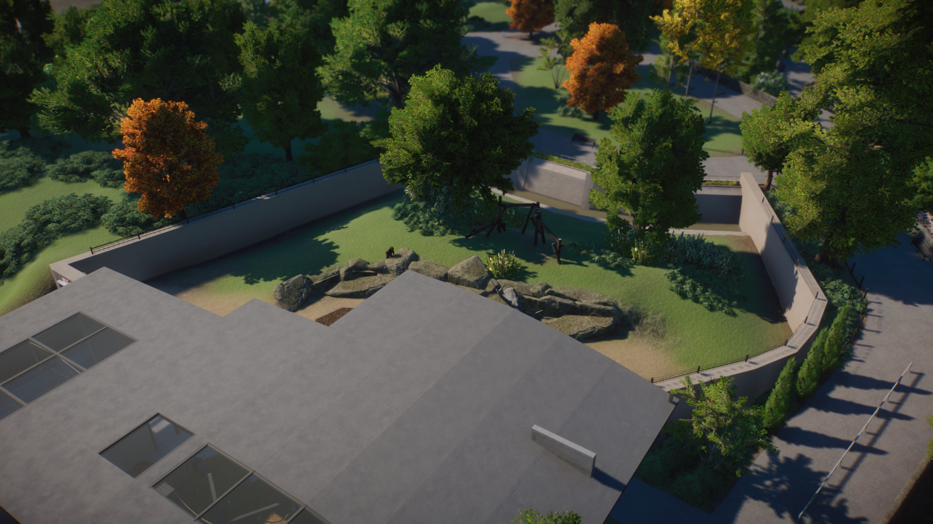 Gorilla Exhibit (Planet Zoo)