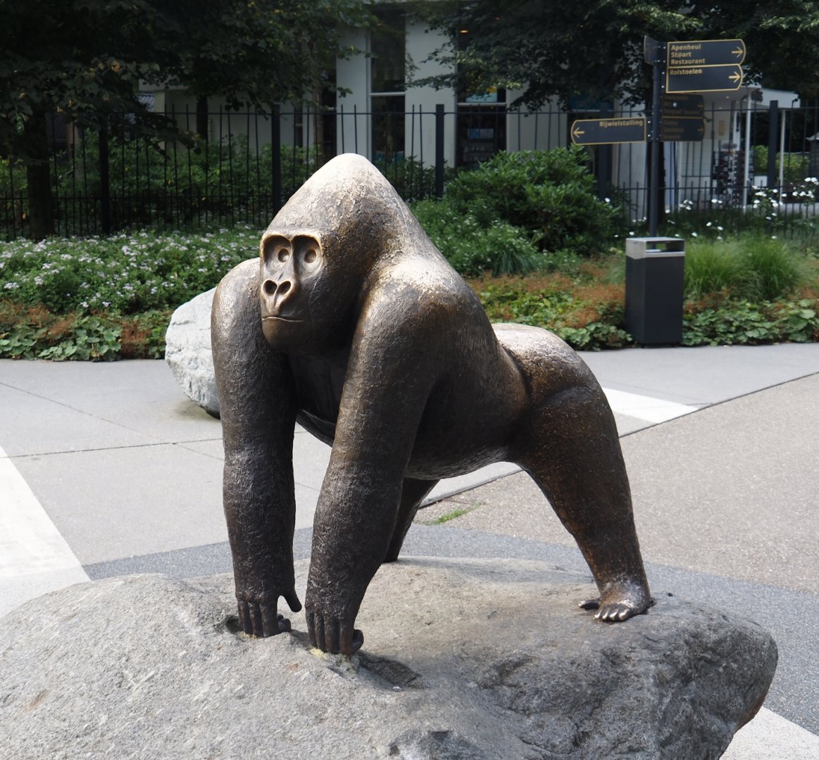 Gorilla statue, 2024-08-18
