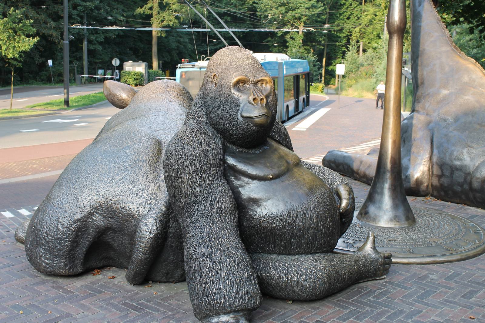 Gorilla statue