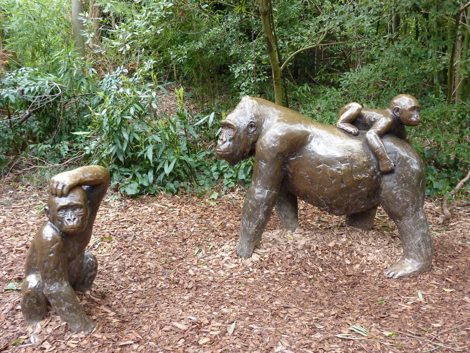 Gorilla Statues