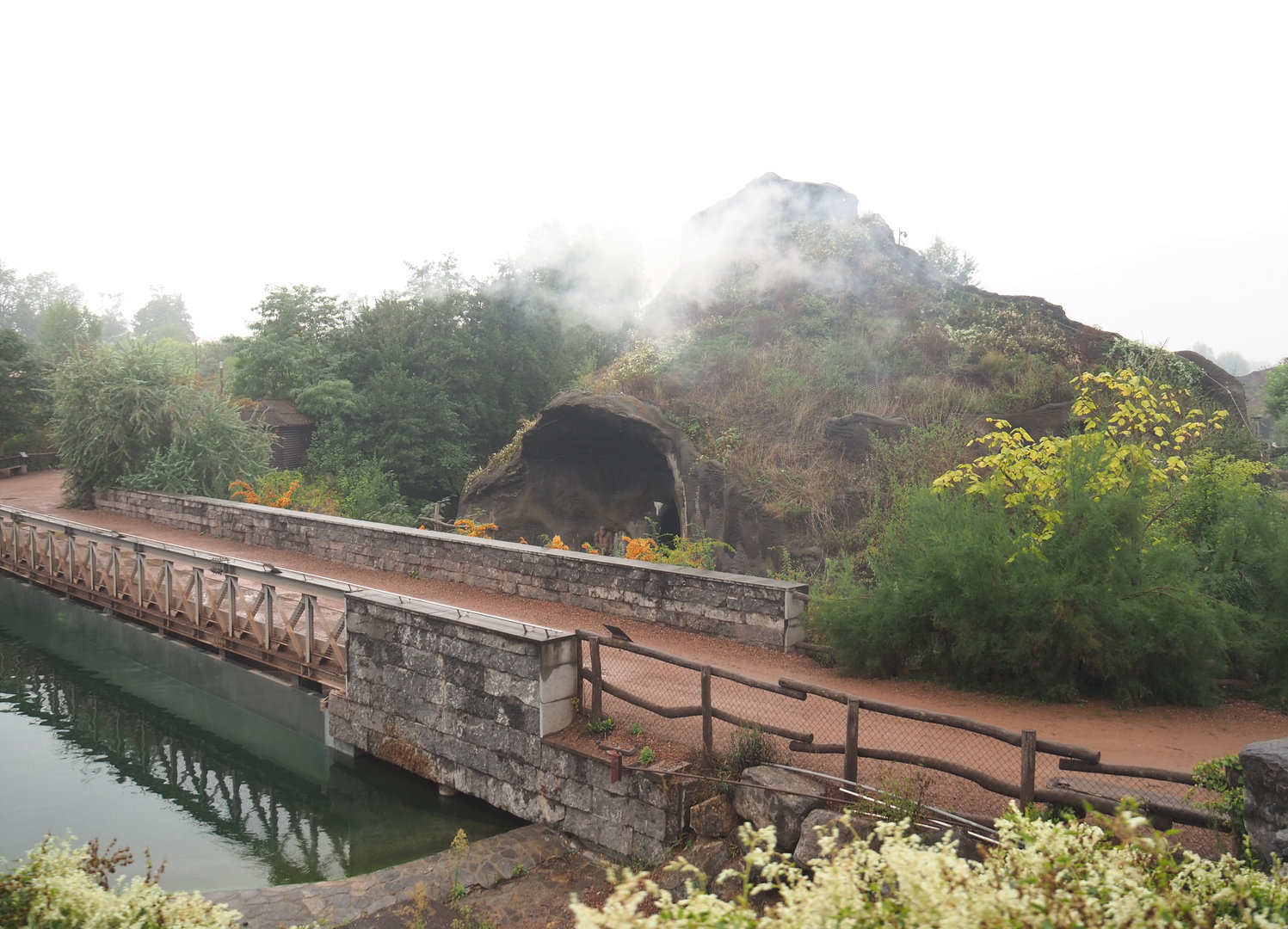 Gorilla volcano seen from the train, 2022-09-14