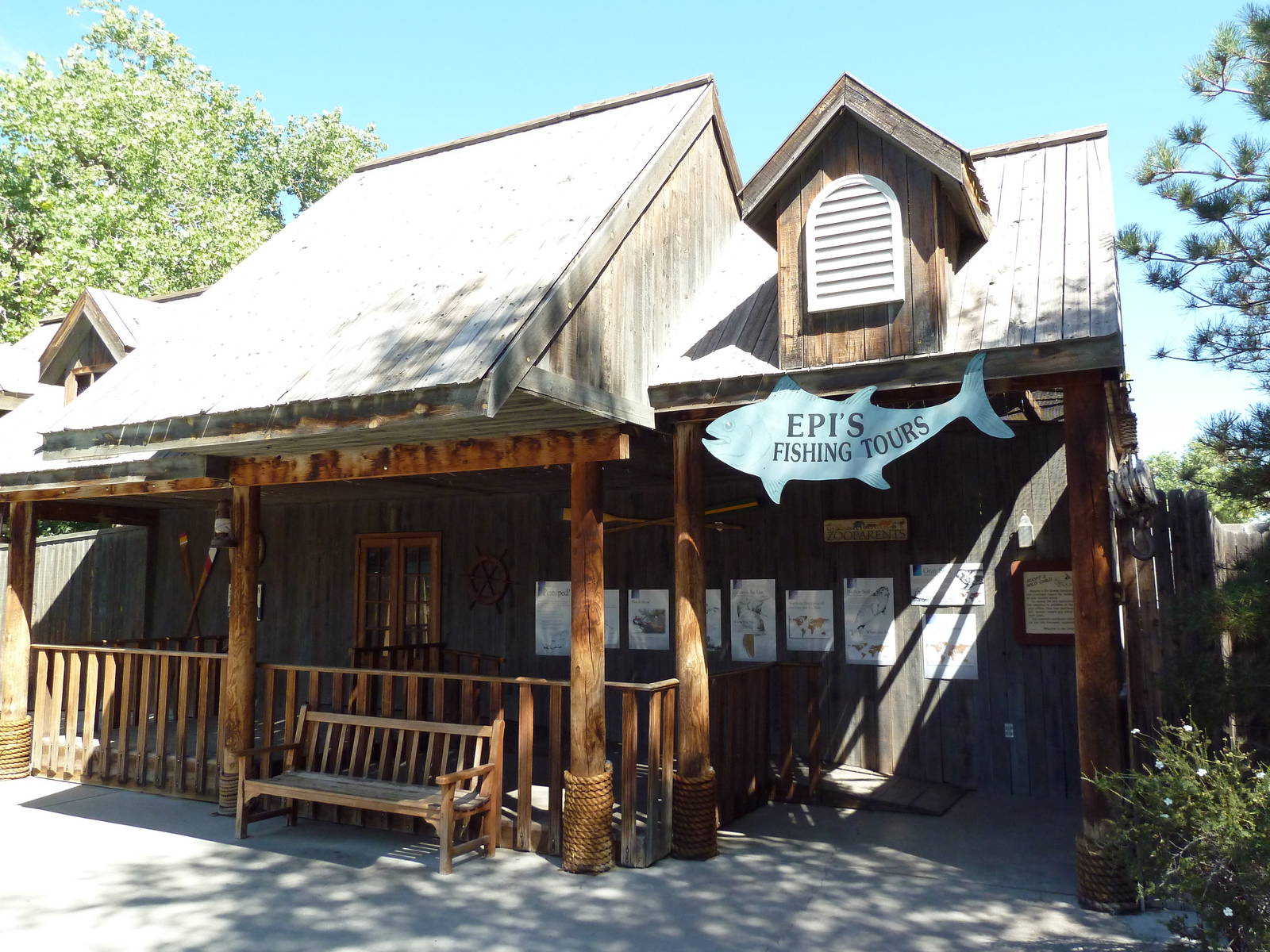 Gray Seal/Harbor Seal/California Sea Lion Exhibit - Fishing Shack