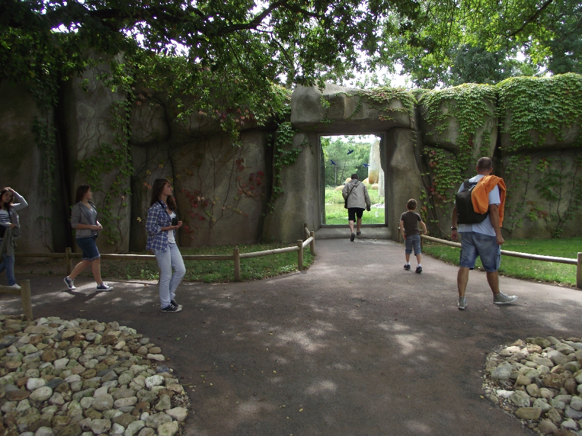 Great Ape House Rear