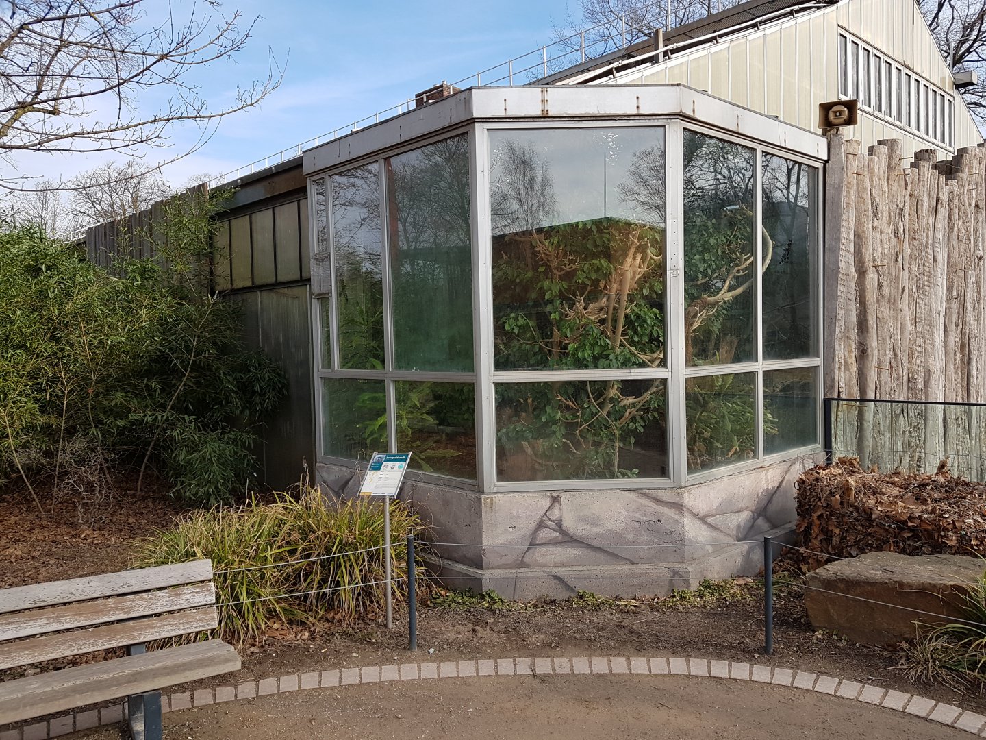 Great apes house indoors accommodation only