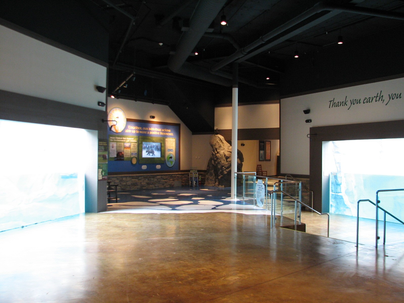 Great Bear Wilderness - Indoor Viewing Area