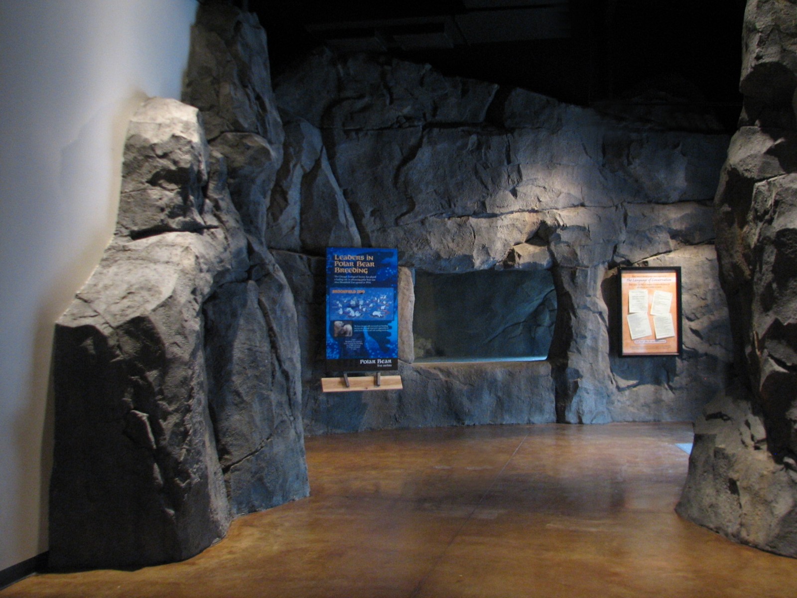 Great Bear Wilderness - Second Polar Bear Exhibit Indoor Den Viewing Area