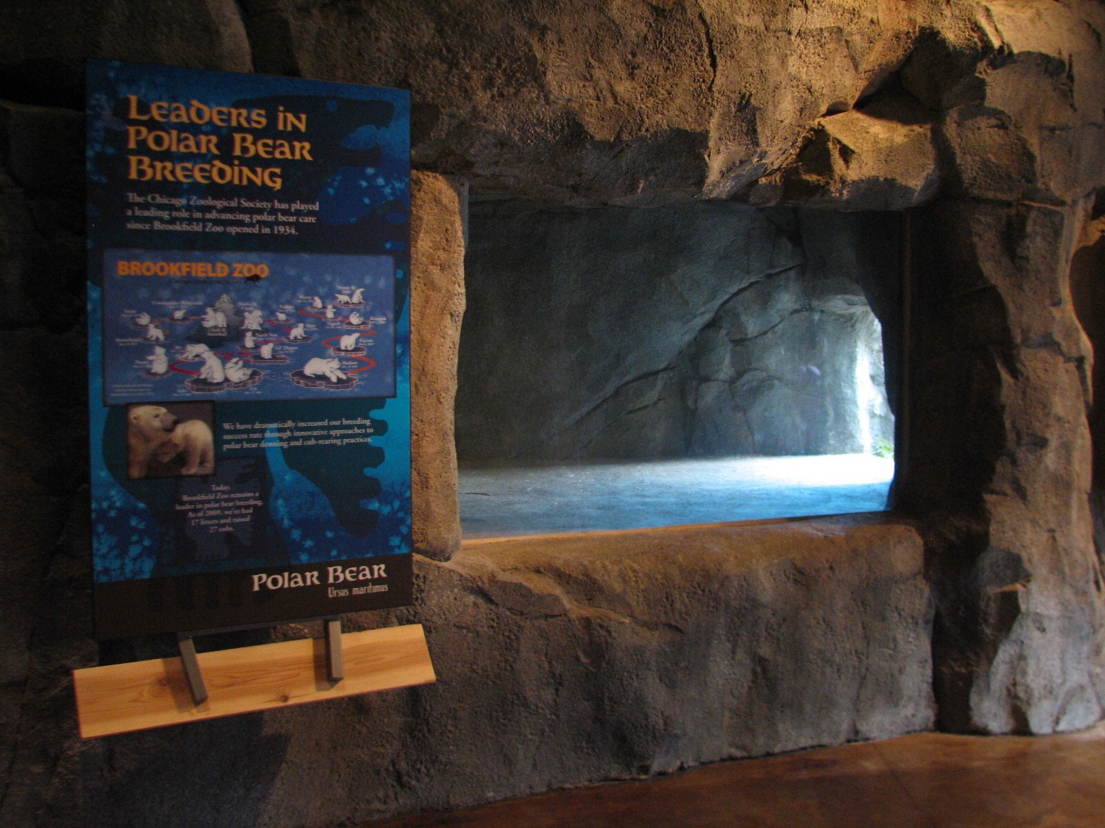 Great Bear Wilderness - Second Polar Bear Exhibit Indoor Den