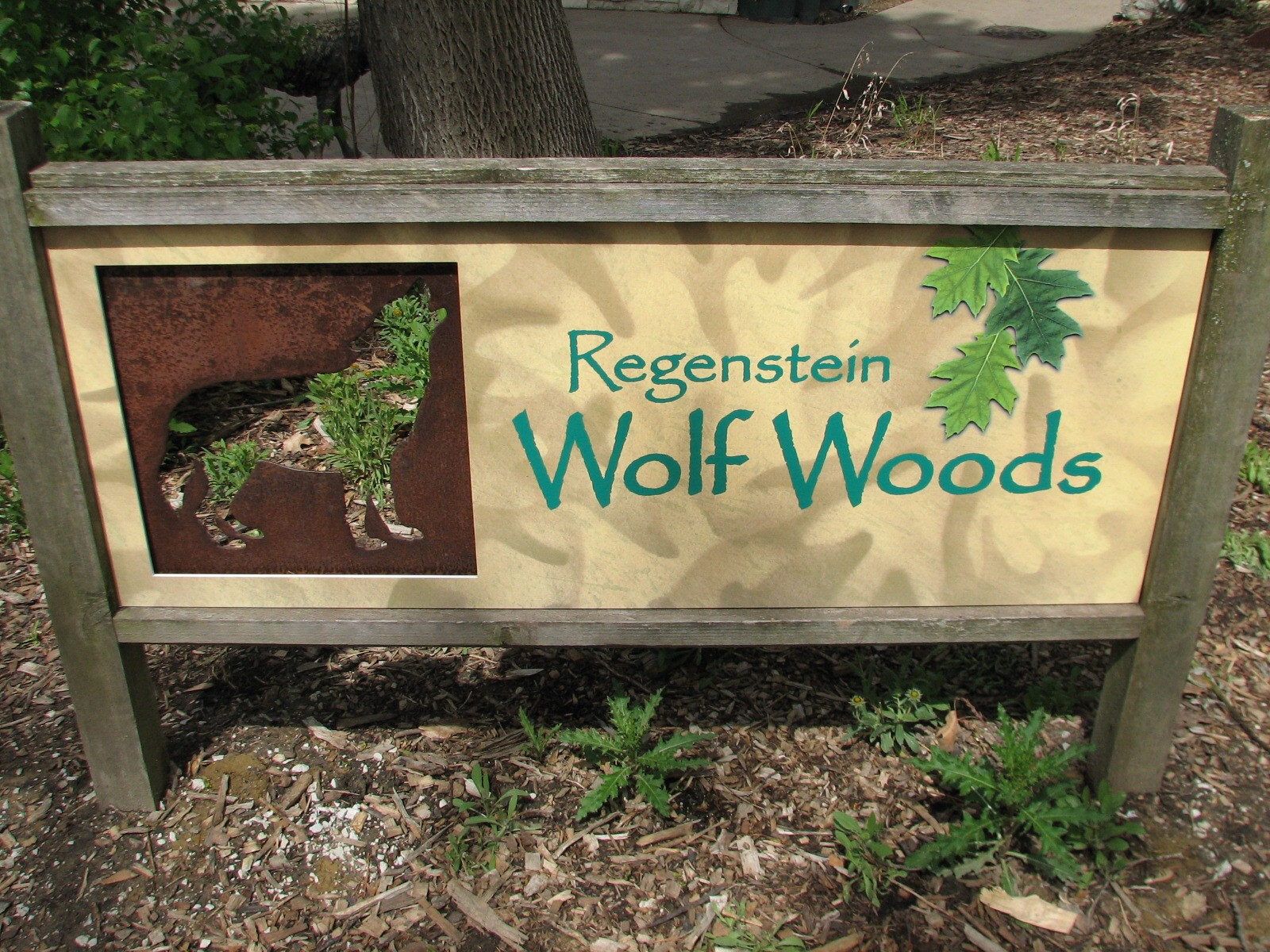 Great Bear Wilderness - Wolf Woods - Sign