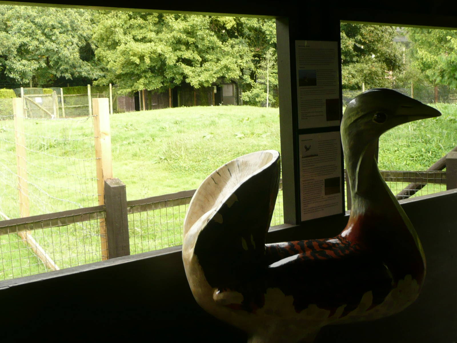 Great Bustard paddock and viewing shelter
