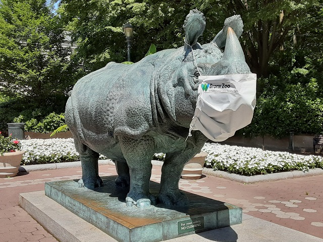Great Indian Rhinoceros statue