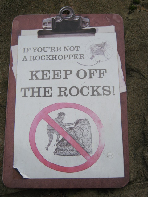 Great signage at Penguins 2015.