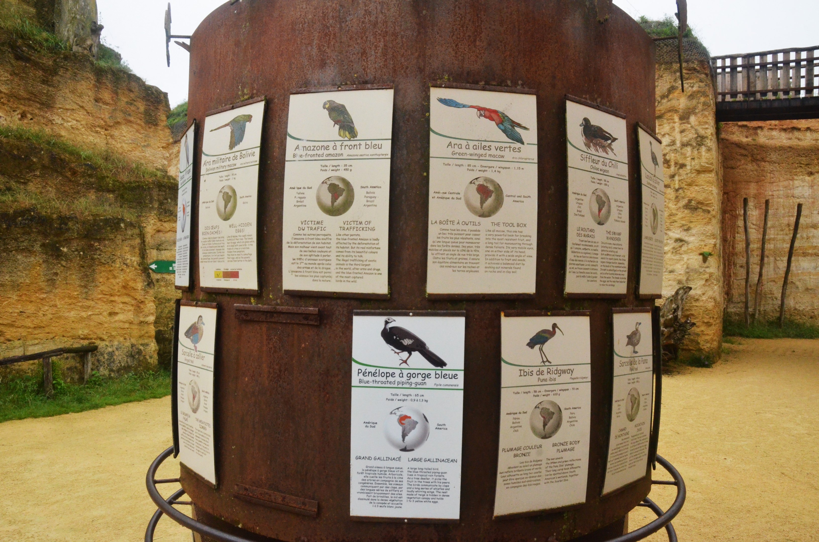 Great South American Aviary at Doué-la-Fontaine, 15/06/18