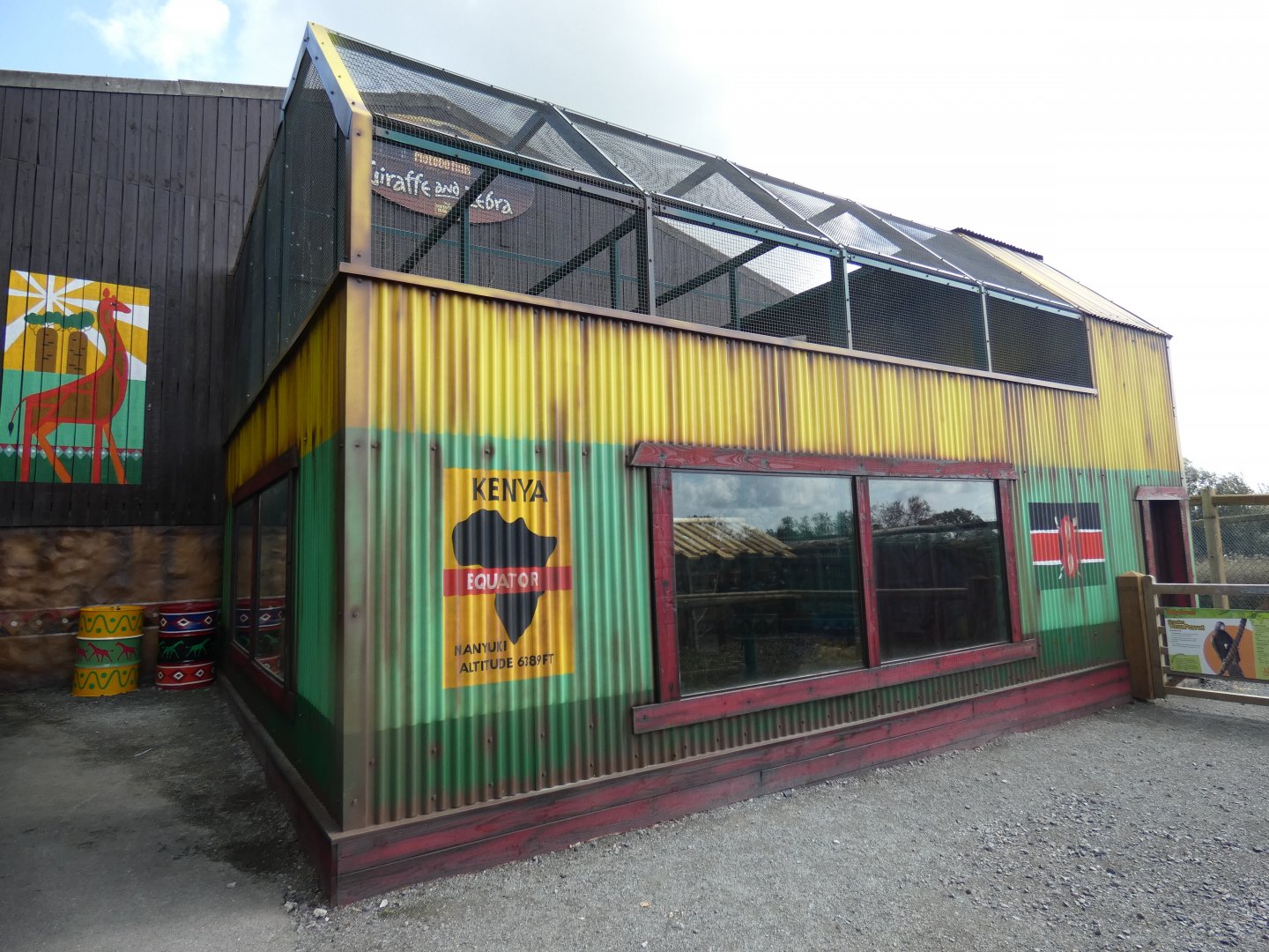 Greater Vasa Parrot aviary