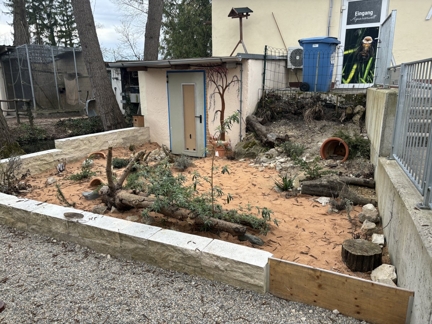 Greek Tortoise Enclosure at Zoo Wassertstern (Ingolstadt)