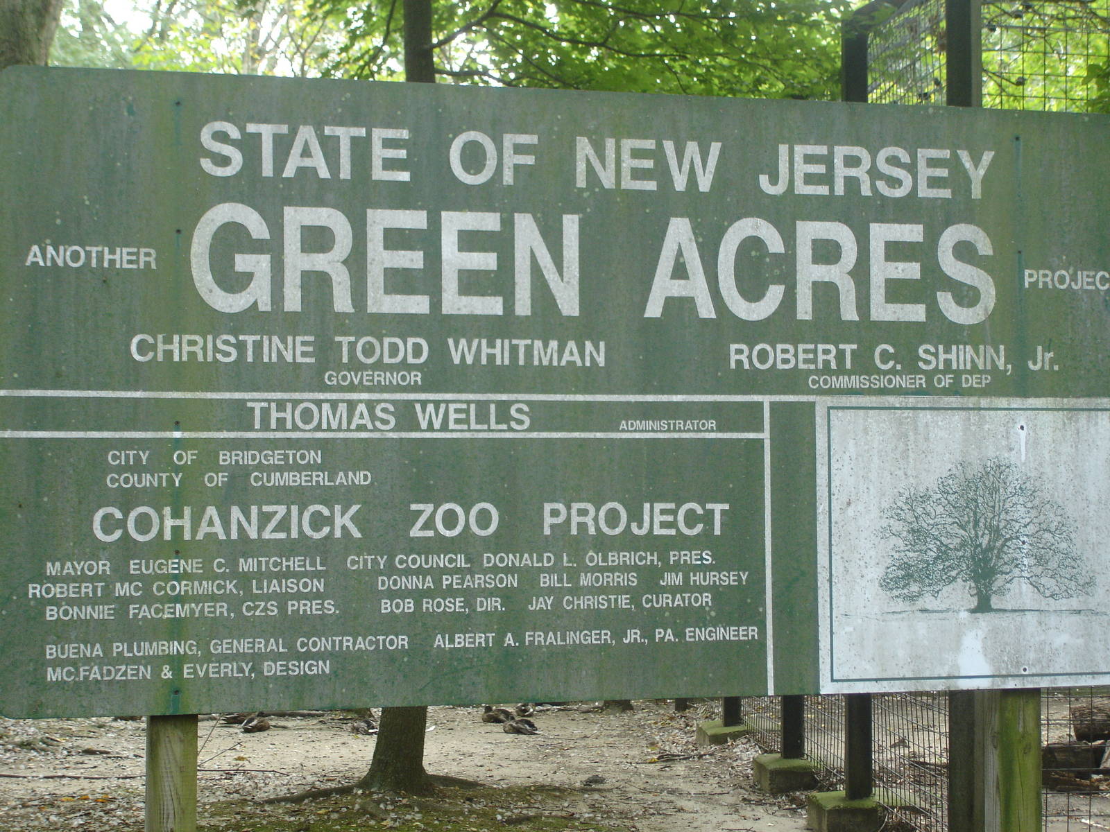 Green Acres sign