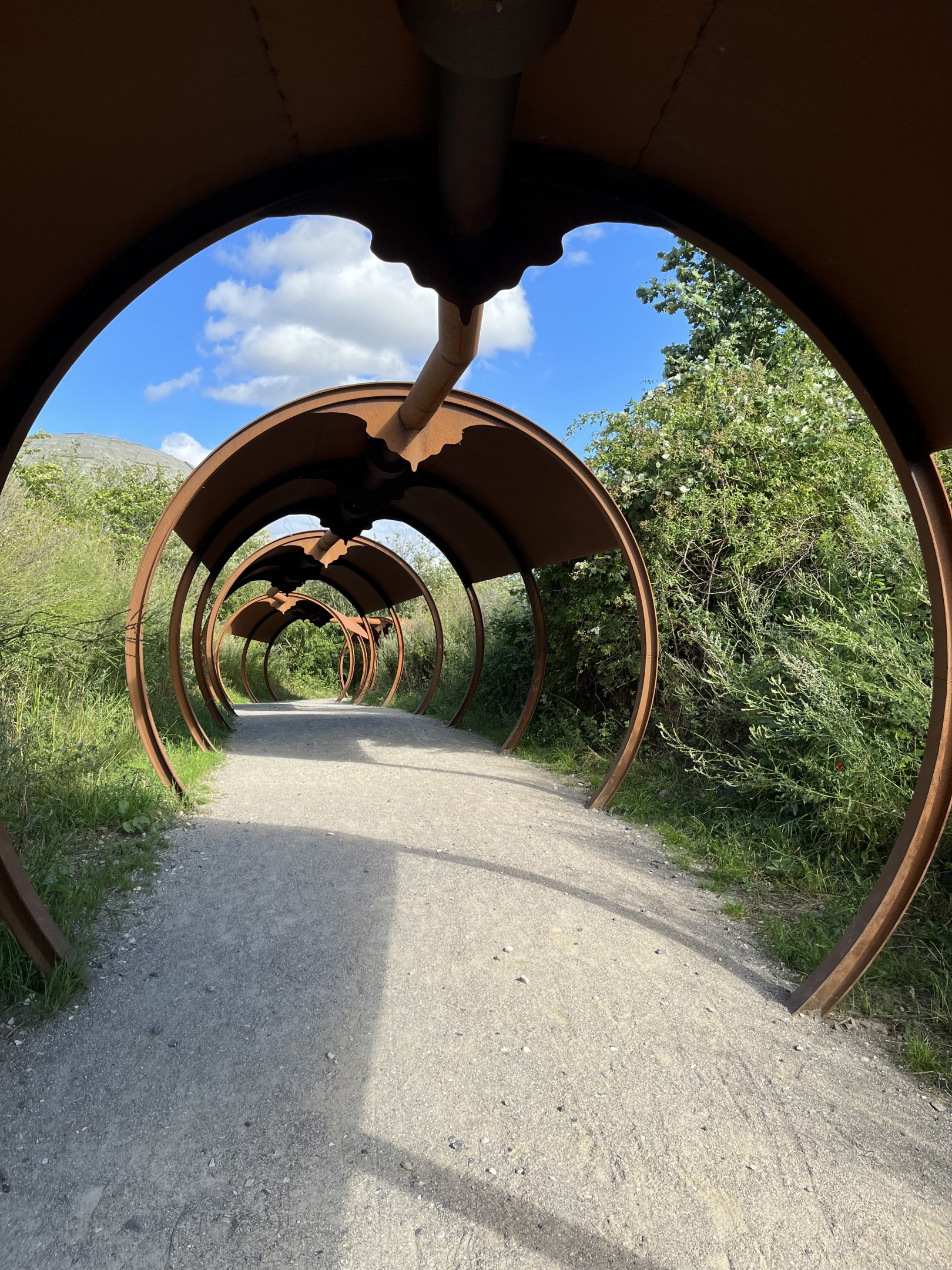 Green Anaconda Sculpture