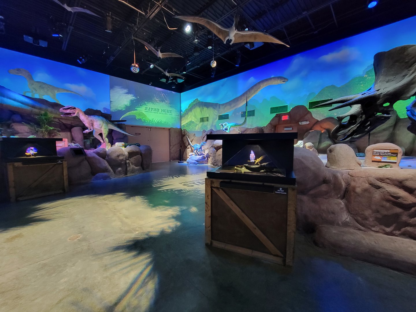 Greensboro 2/2023 - Prehistoric Passages, main area