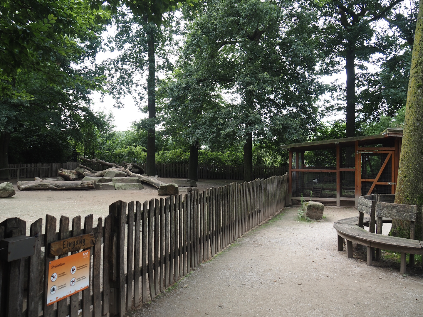 Grimberger Hof farm area - Petting zoo paddock, 2024-08-05