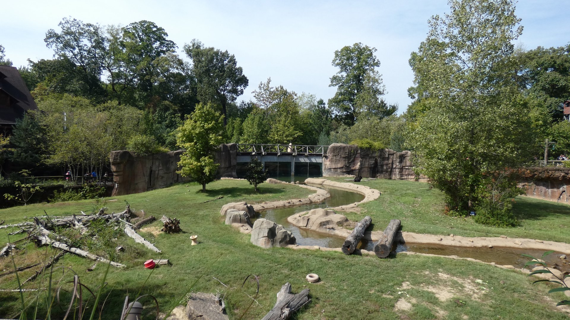 Grizzly/American Black Bear Exhibit, Teton Trek - Sep. 2021